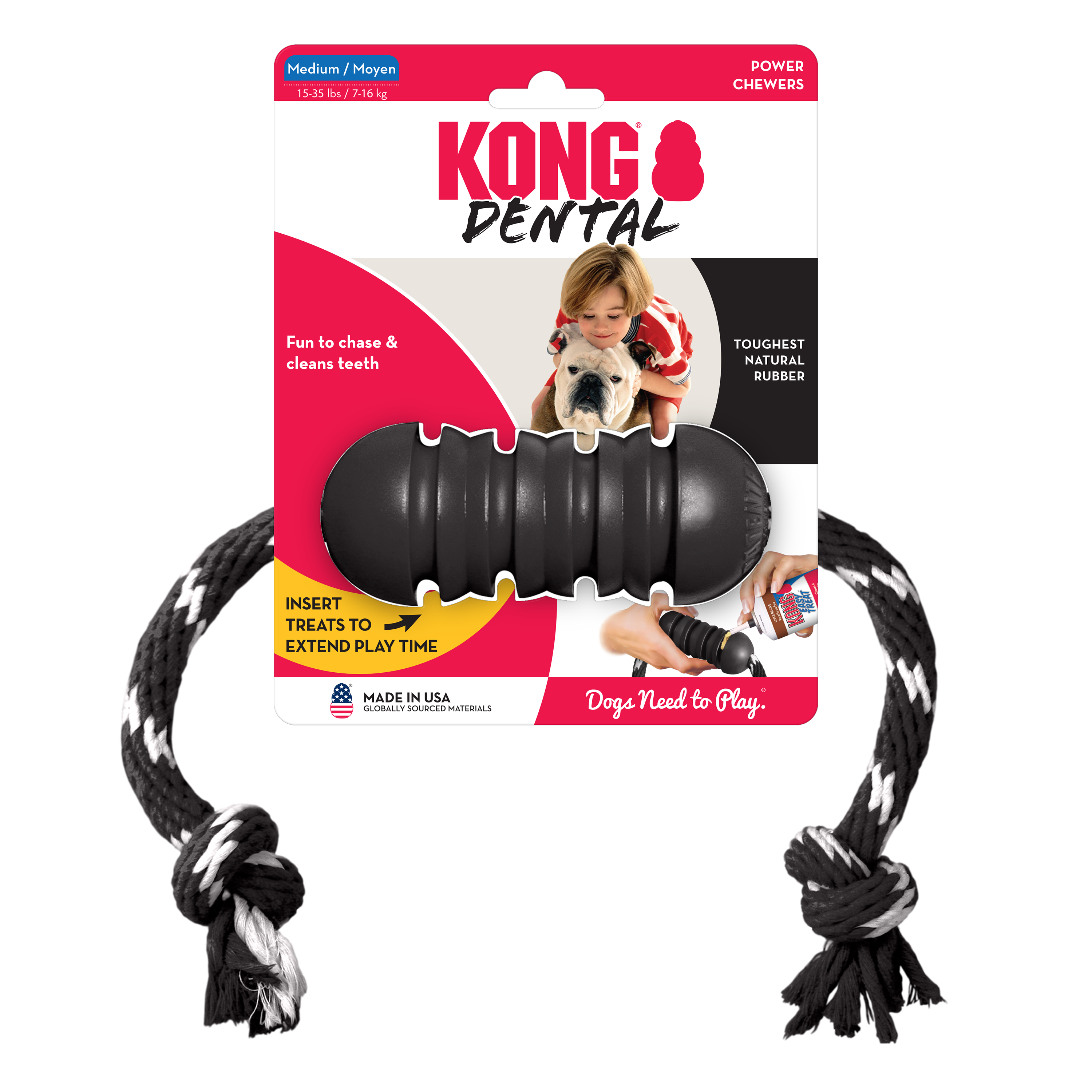 KONG Extreme Dental with Rope