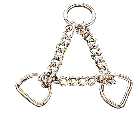 Sprenger Martingale Chain Assembly 21cm, 1R 2D Rings, Nickel Plated