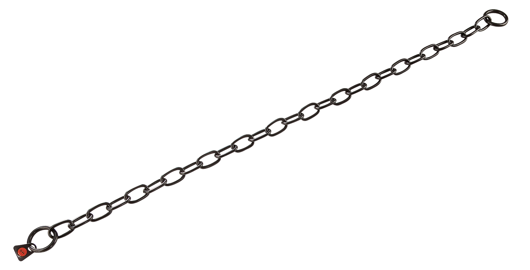 Sprenger Fursaver, Medium-Long Links 3mm, Black Stainless Steel