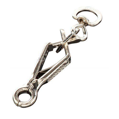 Sprenger Scissor Snap Hook, 60mm, Steel Chrome Plated