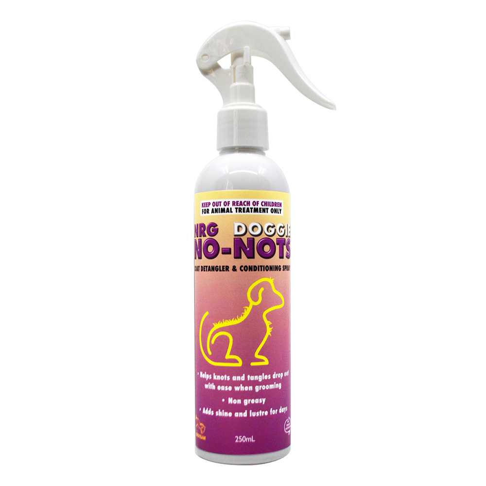 NRG Doggie No Nots Detangling & Conditioning Spray