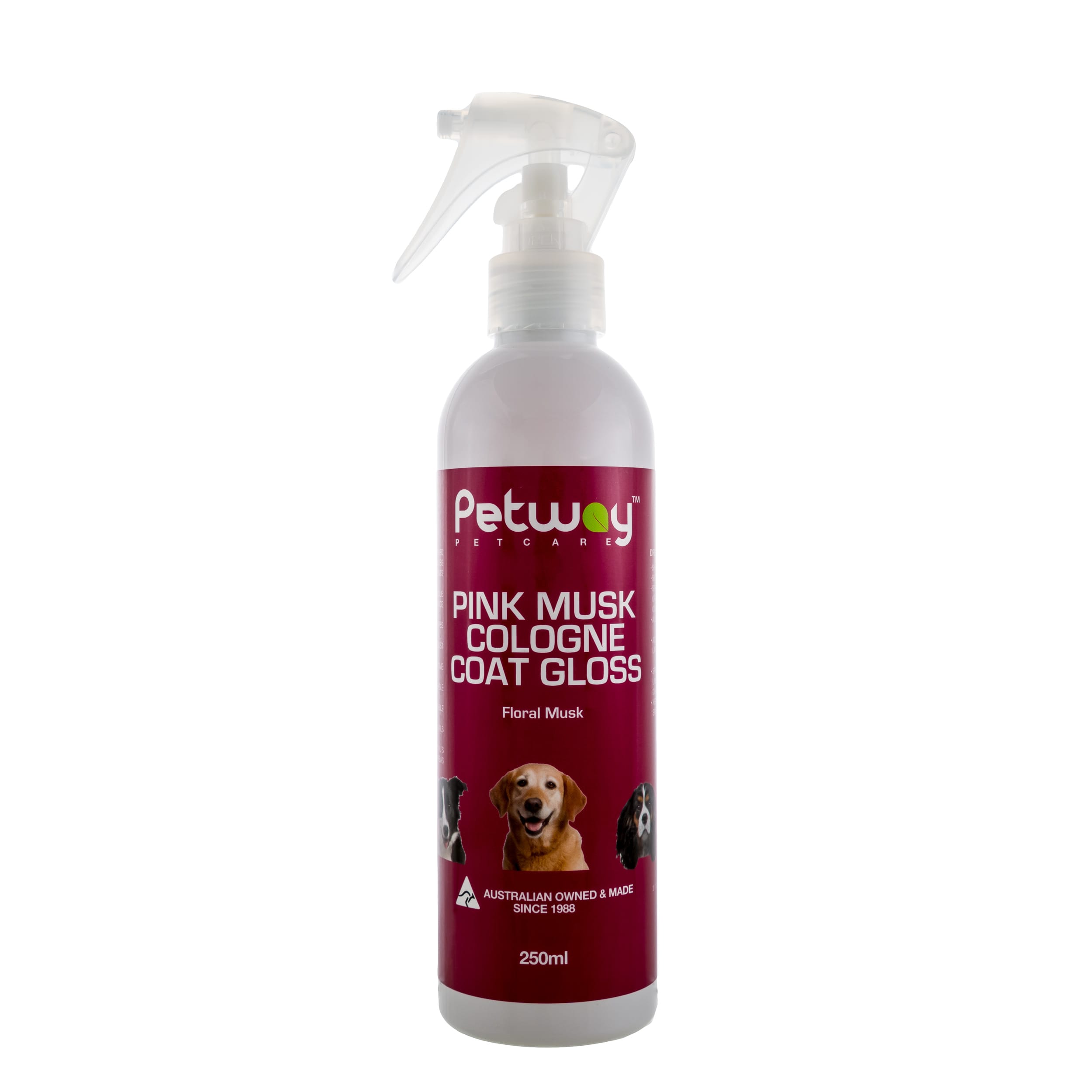 Petway Petcare Pink Musk Cologne Coat Gloss