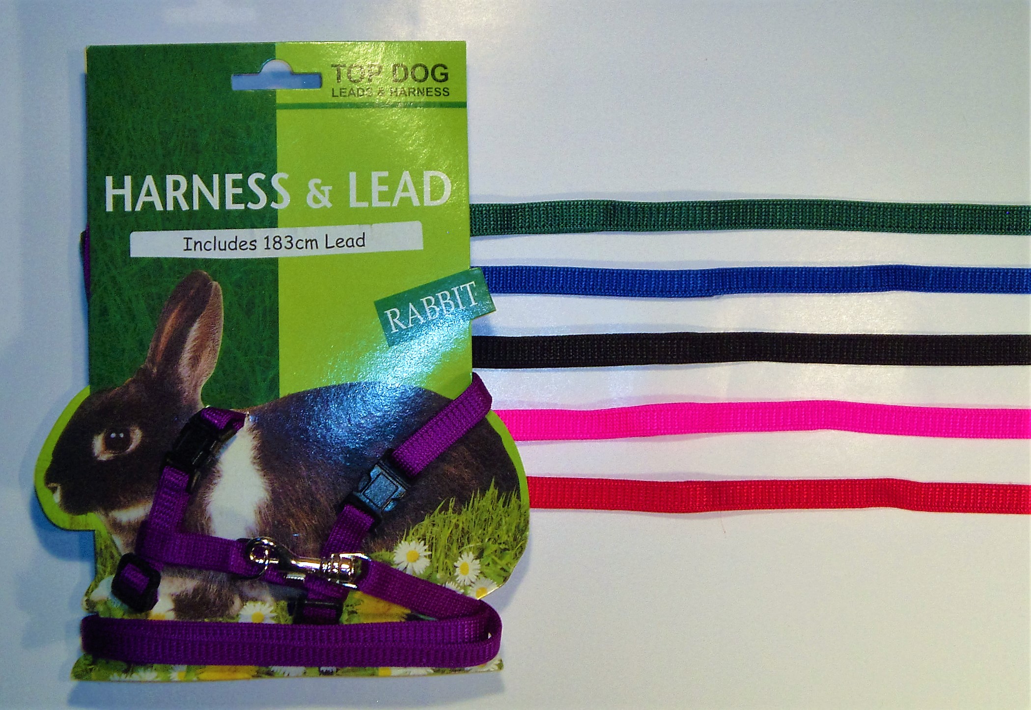 Rabbit Harness with 183cm Lead
