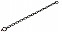 Sprenger Fursaver, Medium-Long Links 4mm, Black Stainless Steel