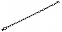 Sprenger Fursaver, Medium-Long Links 3mm, Black Stainless Steel